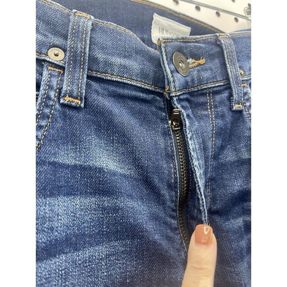 Hudson‎ Jeans Mens Size 31 Bryon 5 PKT Straight Leg Zip Fly Med Wash Quality - Picture 2 of 8